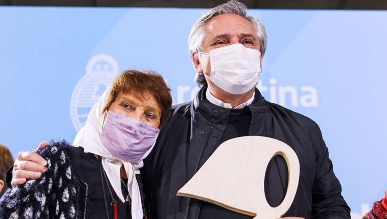 En la ex ESMA, el presidente recordó a los desaparecidos