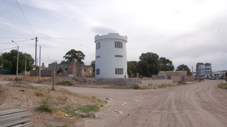 La edificación fue levantada por un conocido habitante de la zona.