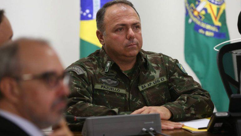 El ministro de Salud de Brasil es un militar