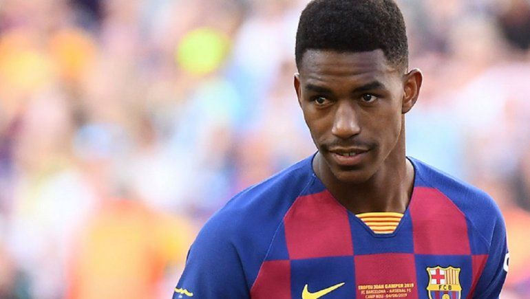 Junior Firpo, jugador del Barcelona.