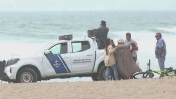 El joven argentino se había tirado al mar en un sector no habilitado. El joven argentino se había tirado al mar en un sector no habilitado.