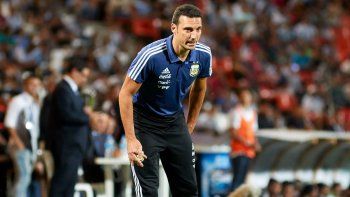 Lionel Scaloni, entrenador de la selección argentina. Lionel Scaloni, entrenador de la selección argentina.