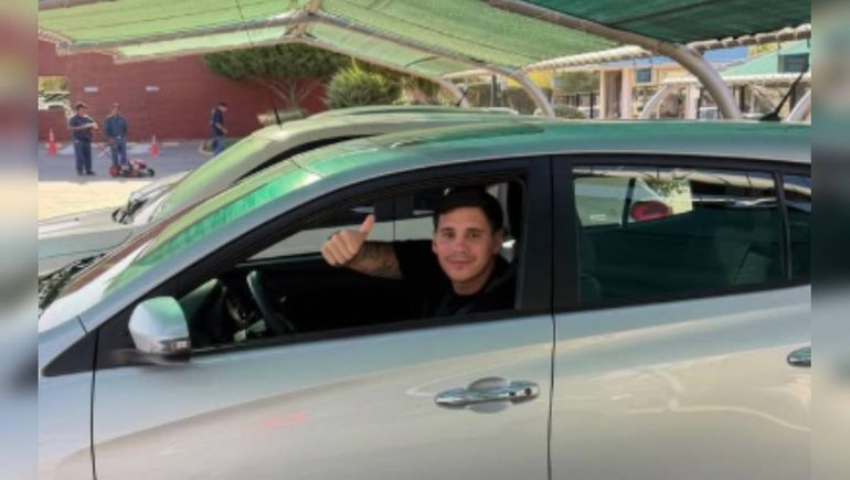 El concejal aclaró que la camioneta era prestada.