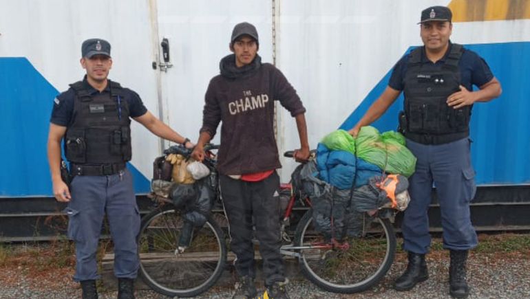 Apareció el ciclista de Comodoro Rivadavia que era buscado: ¿Dónde estaba?