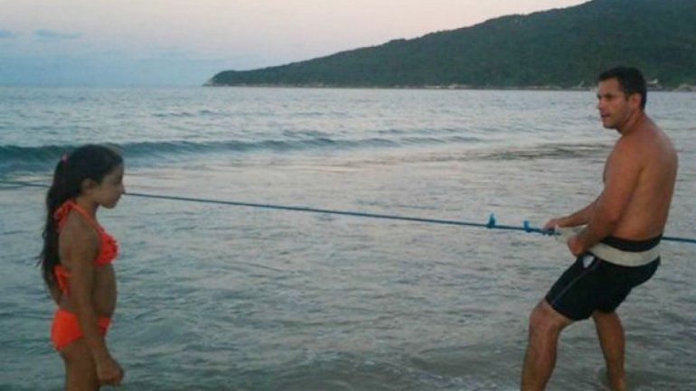 Javier y la pequeña Trinidad