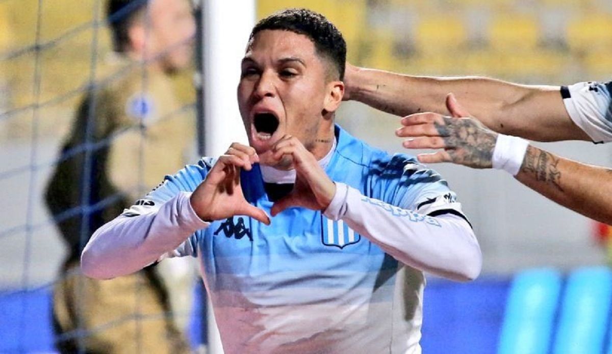 La extraña frase de Juanfer Quintero después de la victoria de Racing