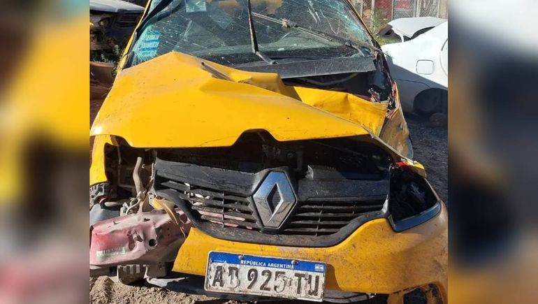 Fue robado en barrio Confluencia y volcado en calle Toschi de Cipolletti.