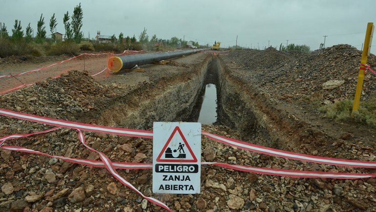 Colonia Nueva Esperanza: la obra de agua estará lista a fin de año