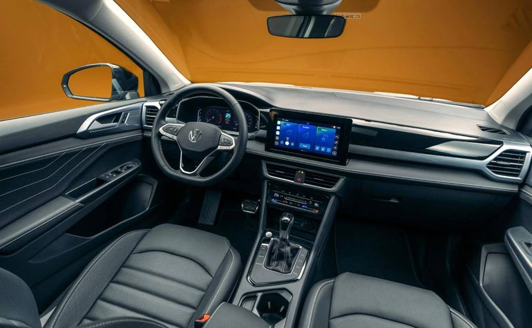 Así es el interior de VW Taos. Así es el interior de VW Taos.