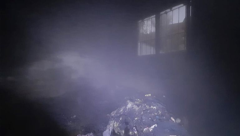 El dormitorio fue el ambiente más afectado por el incendio. El dormitorio fue el ambiente más afectado por el incendio.