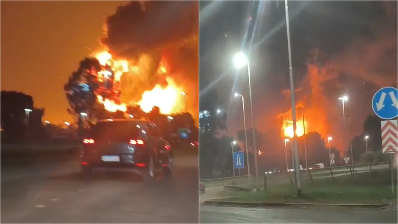Explosiones en Ezeiza. | LM Neuquen Explosiones en Ezeiza.