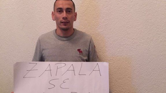 Zapala se muere de sed, decian los carteles que portaron los hermanos Sambueza.