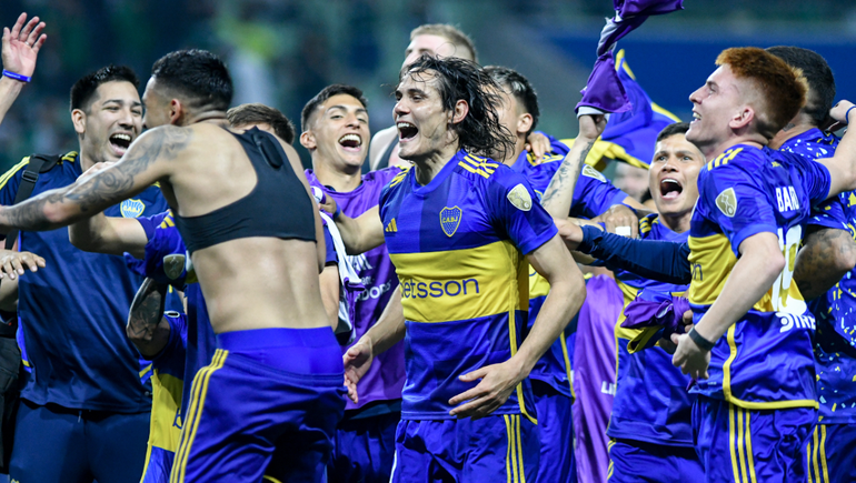 Boca festeja en Brasil como tantas veces en su historia.&nbsp;