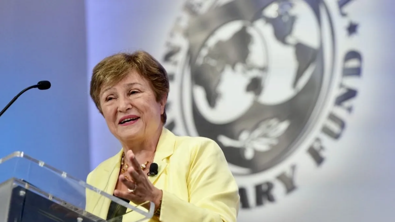 Kristalina Georgieva, la titular del FMI.