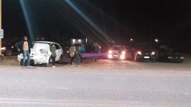 Emotivo: Peluche volvió a Rincón y lo recibieron en caravana