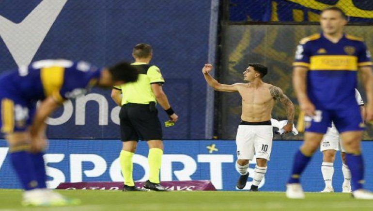 Joel Soñora puso fin al invicto de Boca.