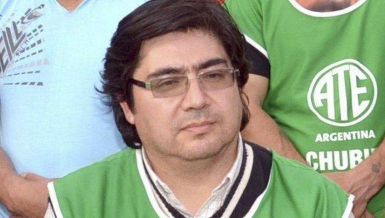 Chubut: José Severiche, secretario general de ATE Trelew. Chubut: José Severiche, secretario general de ATE Trelew.