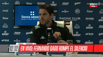 gago rompio el silencio tras el golpazo que sufrio con racing gago rompio el silencio tras el golpazo que sufrio con racing