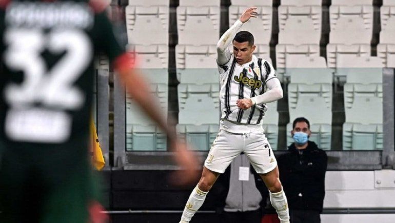 Cristiano Ronaldo, nuevamente es la referencia de la Juventus en la Serie A.