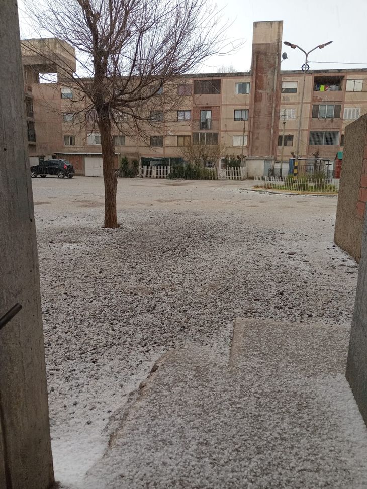 Así se veía el barrio Santa Catalina, Allen. Foto: gentileza. Así se veía el barrio Santa Catalina, Allen. Foto: gentileza.