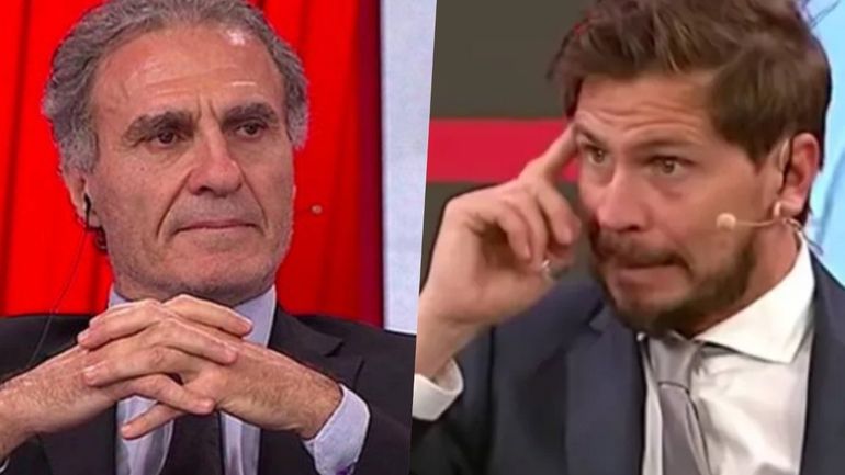 El susto de Oscar Ruggeri al Pollo Vignolo en vivo que generó sorpresa