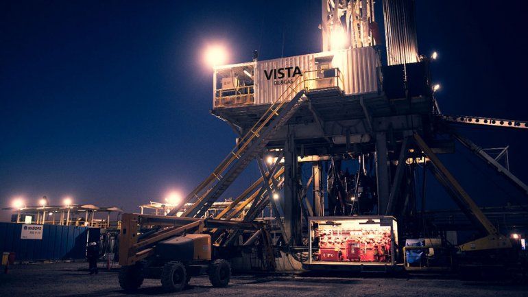 Vista anunció un pico de producción en Bajada del Palo Oeste