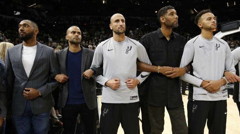 Manu se sumó a la protesta contra la violencia racial en EE.UU.