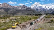 Obras en marcha en la provincia de Neuquén. Obras en marcha en la provincia de Neuquén.