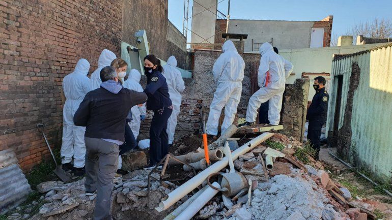 Hallan enterrada en una obra a la mujer buscada hace 18 días