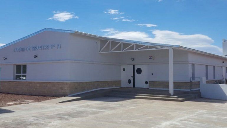 Está listo el nuevo jardín de infantes de Villa El Chocón