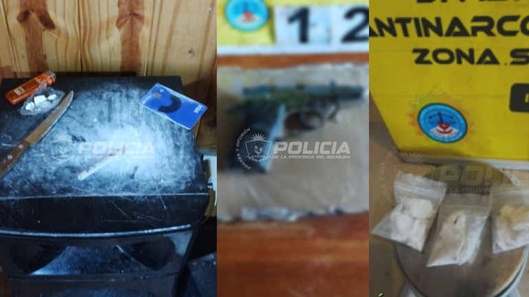 Los agentes llevaron adelante tres allanamientos en simultáneo.&nbsp;