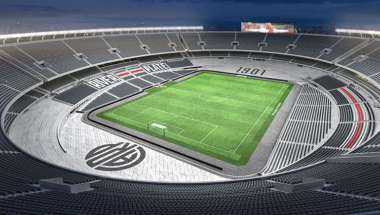 River continúa trabajando en el Más Monumental y finalizó una obra importante en sus tribunas