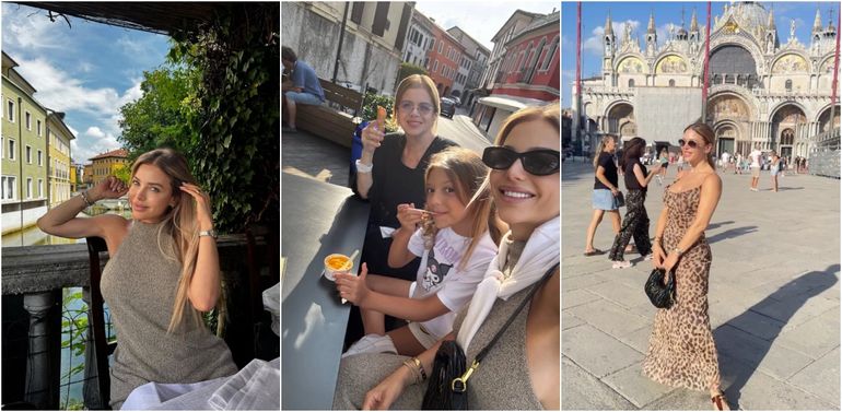 Las fotos de Evangelina Anderson de vacaciones Las fotos de Evangelina Anderson de vacaciones