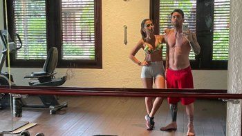 messi subio una sesion en el gimnasio con antonela y se volvio viral messi subio una sesion en el gimnasio con antonela y se volvio viral