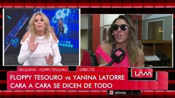 floppy tesouro cruzo a yanina latorre por un escandaloso rumor floppy tesouro cruzo a yanina latorre por un escandaloso rumor