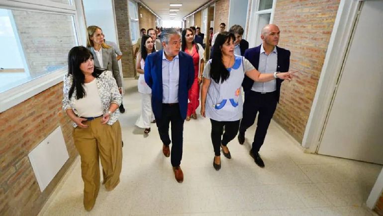 El gobernador Rolando Figueroa