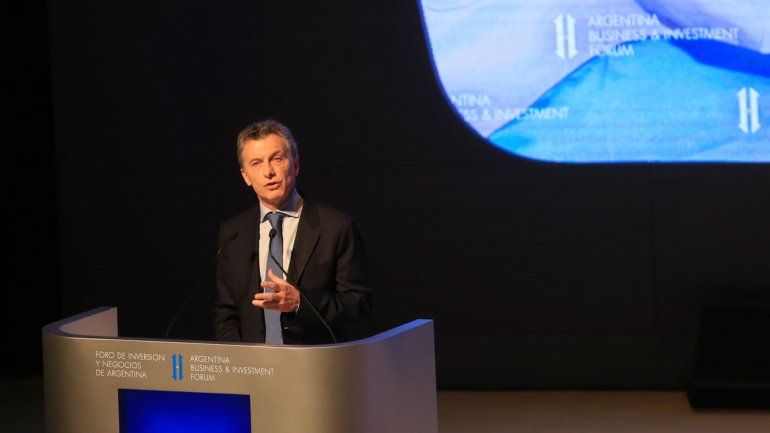 El Presidente habló del desarrollo del país y tuvo muchísimas reuniones.