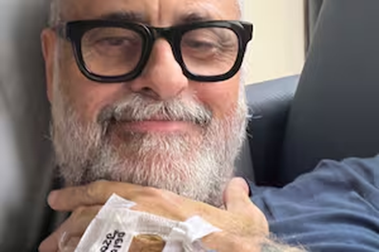 Jorge Rial en su internación en Colombia Jorge Rial en su internación en Colombia