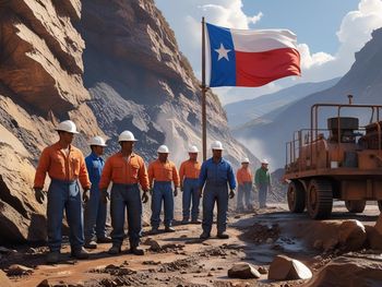 Los proveedores de Chile y Argentina se disputan el trabajo en la incipiente minería local. Foto Canvas