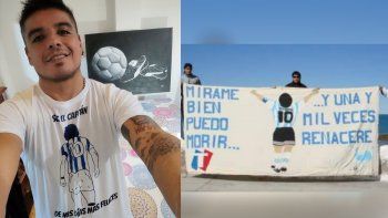 Bruno Orozco, el neuquino más Maradoneno. Bruno Orozco, el neuquino más Maradoneno.