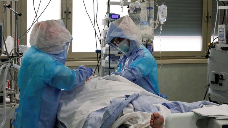 ¿Cuál es la ocupación de las camas de terapia intensiva?