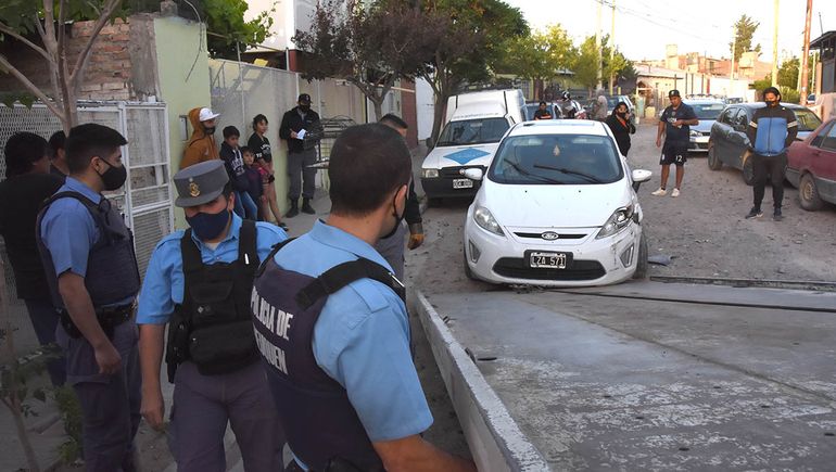 Cómo fue la persecución a la pareja que atropelló a un policía