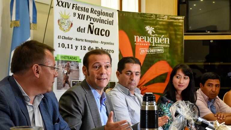 Gutiérrez presentó la nueva edición de la Fiesta del Ñaco en El Cholar