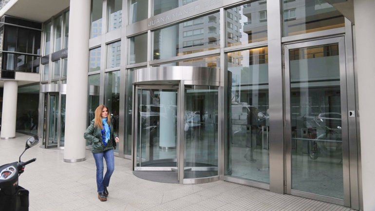 El edificio en el cual se realizaron los operativos.