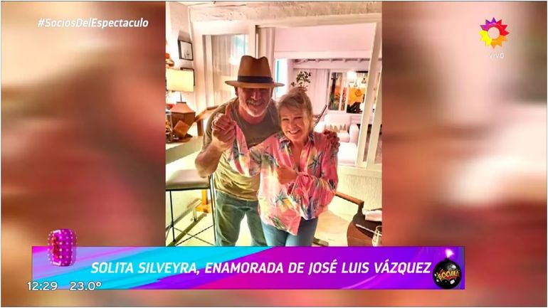 Soledad Silveyra y su nuevo novio Soledad Silveyra y su nuevo novio