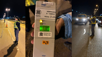 El registro de alcoholemia positiva durante los controles en -Centenario