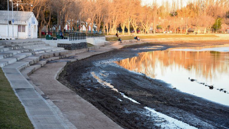 Las impactantes imágenes de la sequía de los ríos en Neuquén