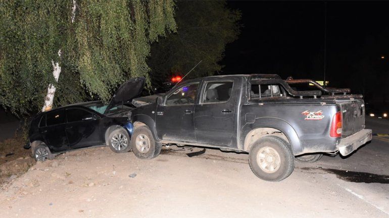 Conducía borracho y provocó un choque en cadena: destruyó cuatro vehículos