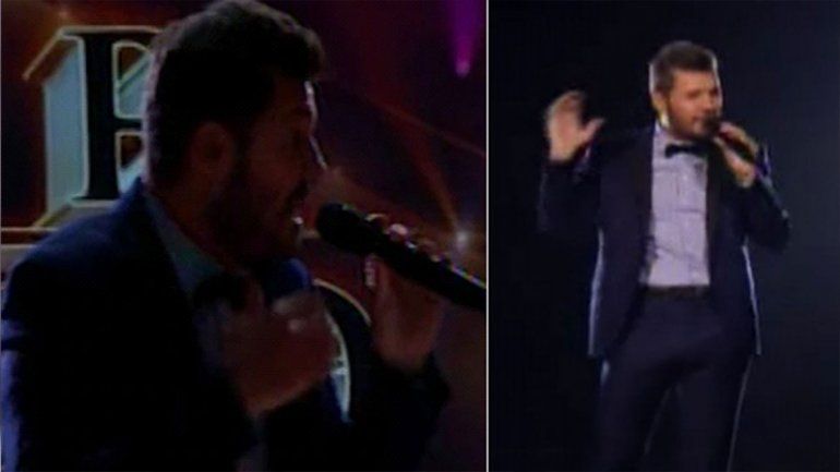 Tinelli le pegó al gobierno por el apagón y abrió Showmatch a oscuras