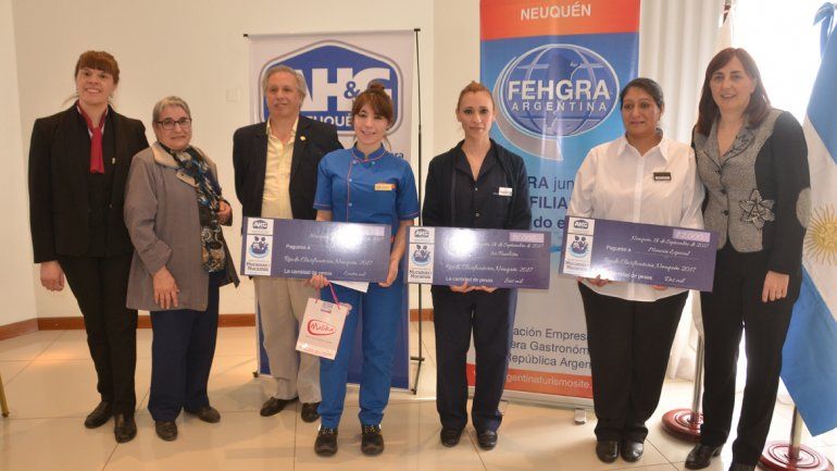 Las tres participantes